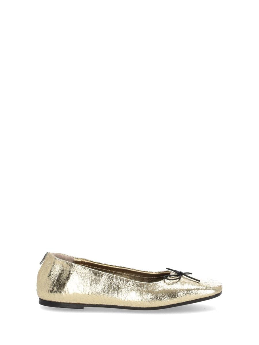 Golden Goose Amy With Zip Laminated Wrinkled Leather Upper