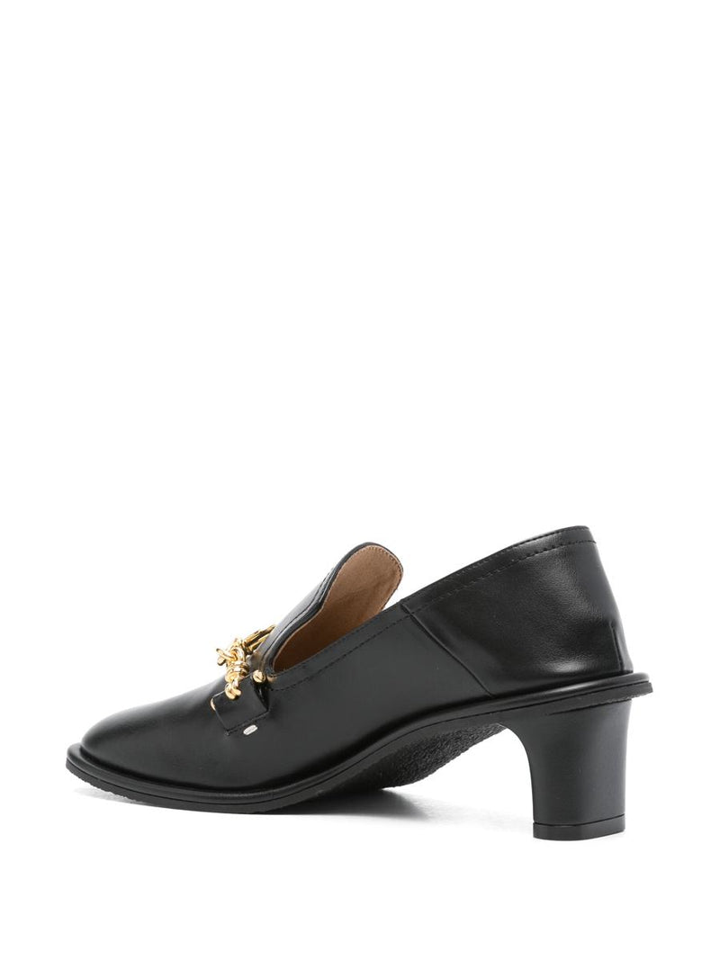 Stella McCartney 45Mm Metallic-Detail Pumps