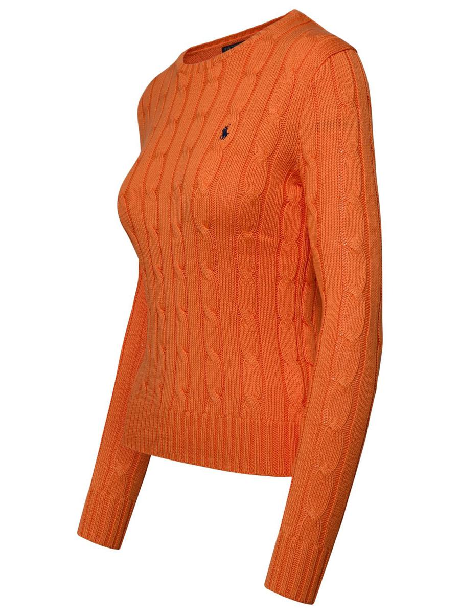Polo Ralph Lauren Orange Cotton Sweater