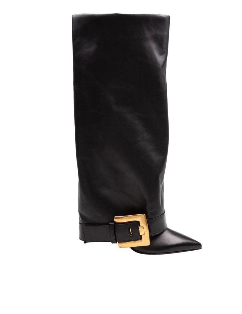 Balmain Anthem Calfskin Boots