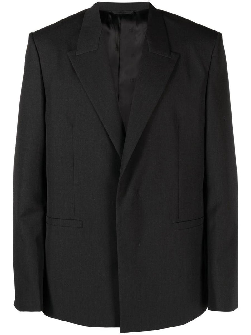 Givenchy Single-Breasted Wool Jacket