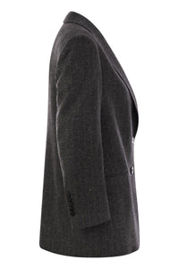 Saulina Antonia - Single-Breasted Jacket In Wool Blend