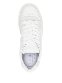 Hogan Chamallow Nappa And Suede Sneakers Shoes
