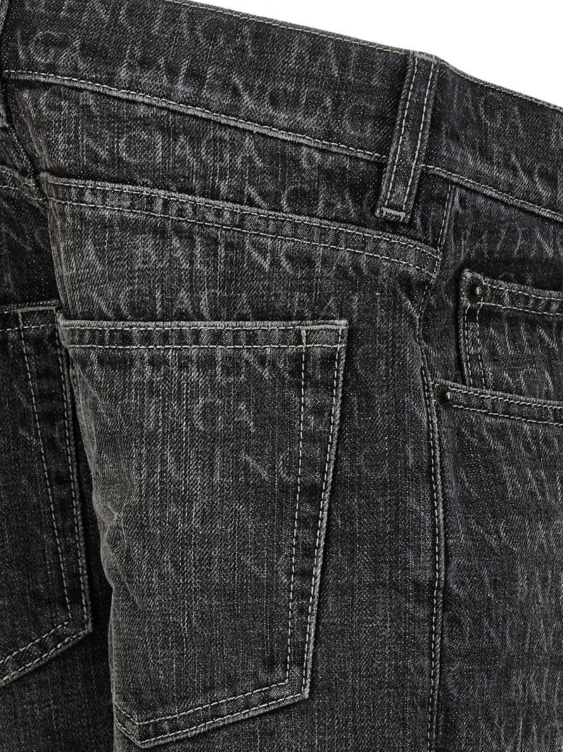 Balenciaga Wide Leg Jeans