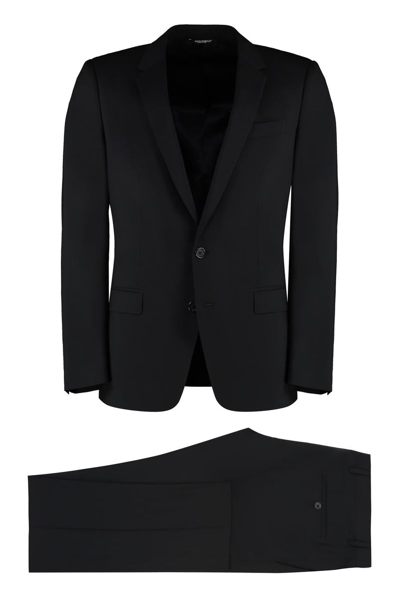 Dolce & Gabbana Martini Virgin Wool Two-Piece Suit