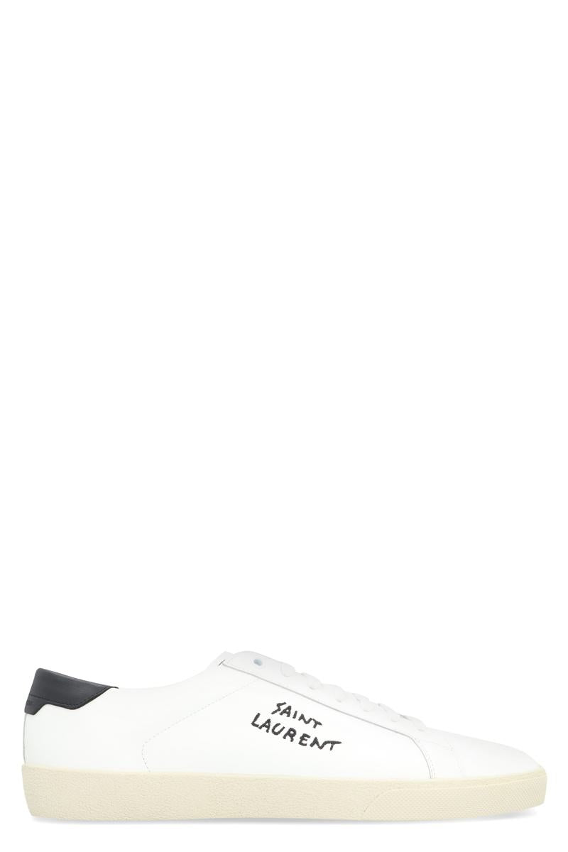 Saint Laurent Court Sl/06 Fabric Low-Top Sneakers
