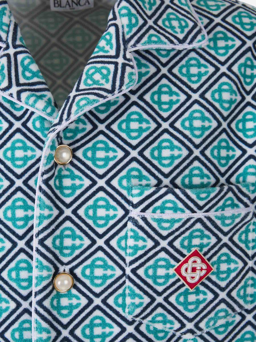 Casablanca Towelling Monogram Shirt
