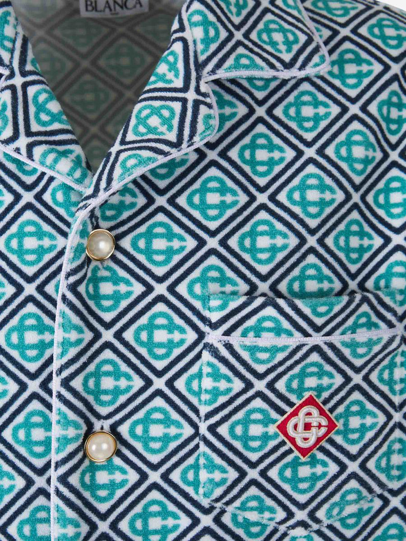 Casablanca Towelling Monogram Shirt