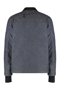 Moncler Grenoble Padded Ski Jacket Croatan In Denim