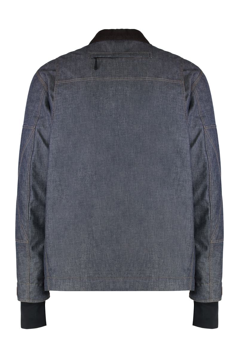 Moncler Grenoble Padded Ski Jacket Croatan In Denim