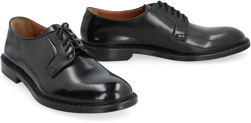 Doucal's Leather Lace-Up Shoes