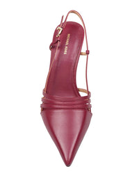 Michael Kors Leather Slingback