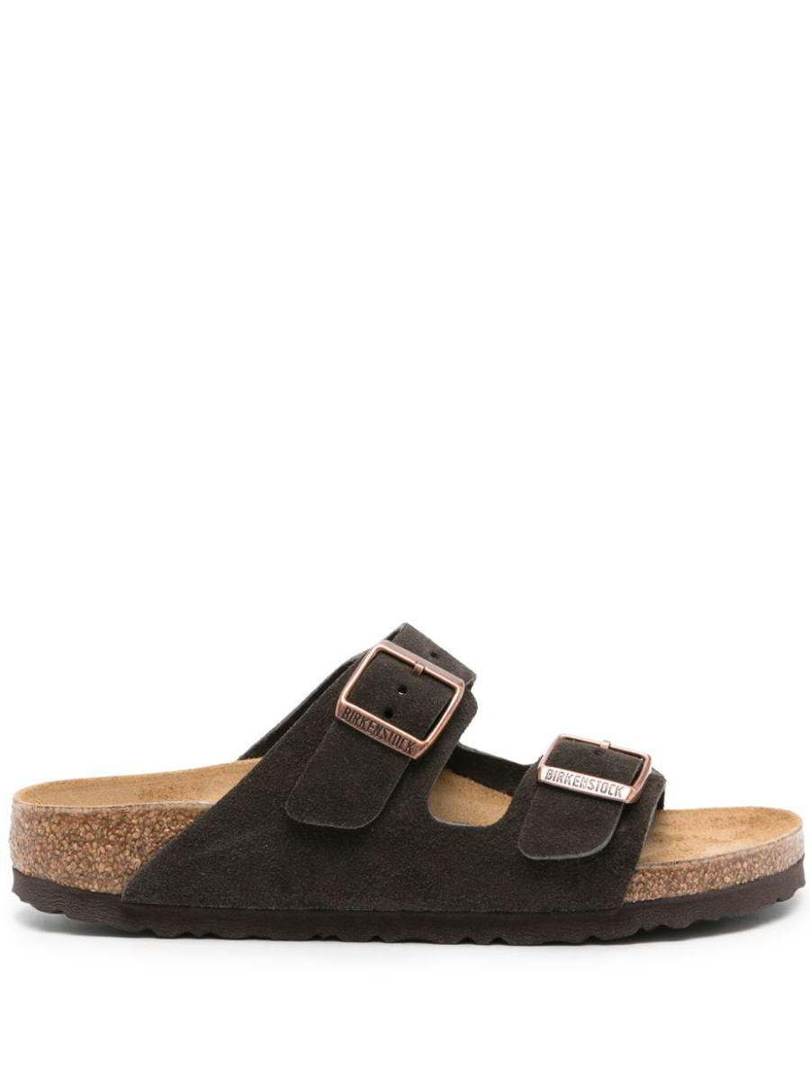 Birkenstock Brown Suede 'Arizona' Sandals