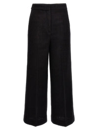 Moschino Cropped Bouclè Pants