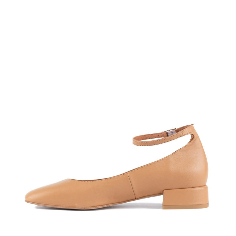 Angel Alarcon Eleonore Ballerina With Heel And Ankle Strap