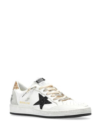 Golden Goose 'Ball Star' Sneakers With Glitter Heel