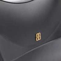 Balenciaga Black Leather Nano M Top Handle Bag