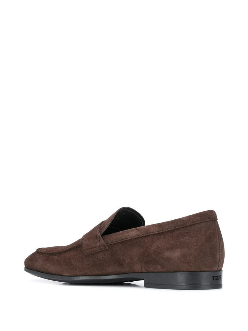 Tod'S Suede Penny Loafers Shoes