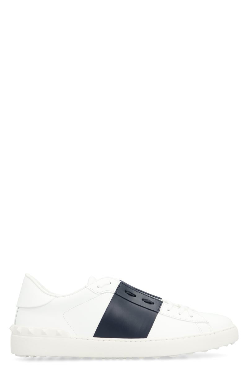 Valentino Garavani Open Leather Low-Top Sneakers