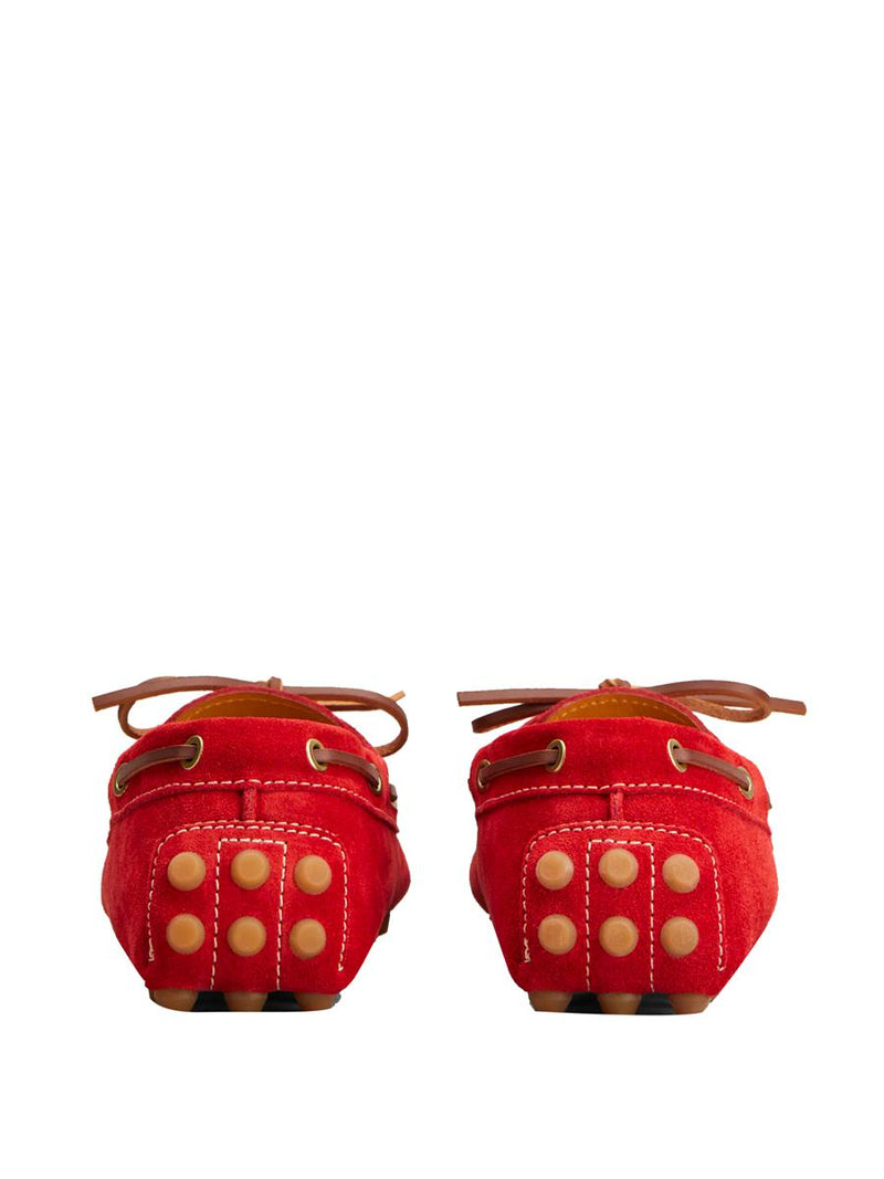 Tod'S Boat Gommino Bubble Suede Loafers Shoes