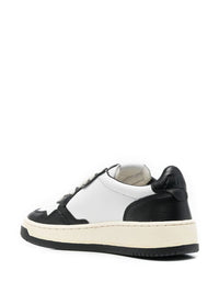 Autry 'Medalist' Sneakers In Black And White Leather