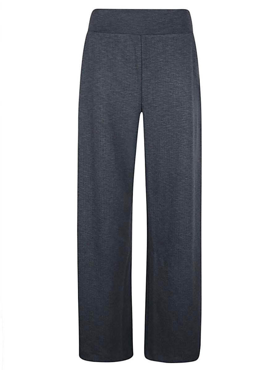 Niu Cotton Blend Wide-Leg Trousers