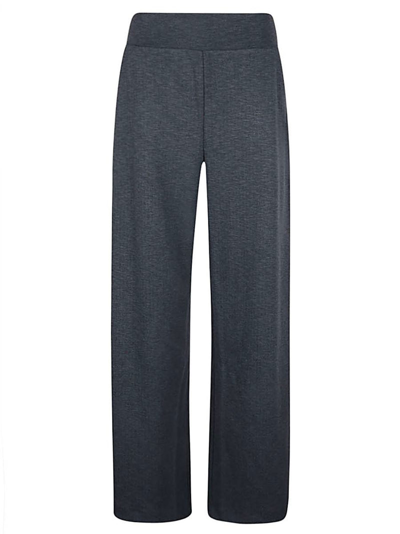 Niu Cotton Blend Wide-Leg Trousers