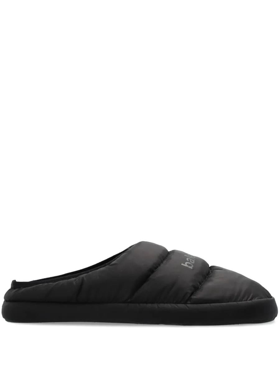 Balenciaga Polyamide And Fleece Alaska Slipper Shoes