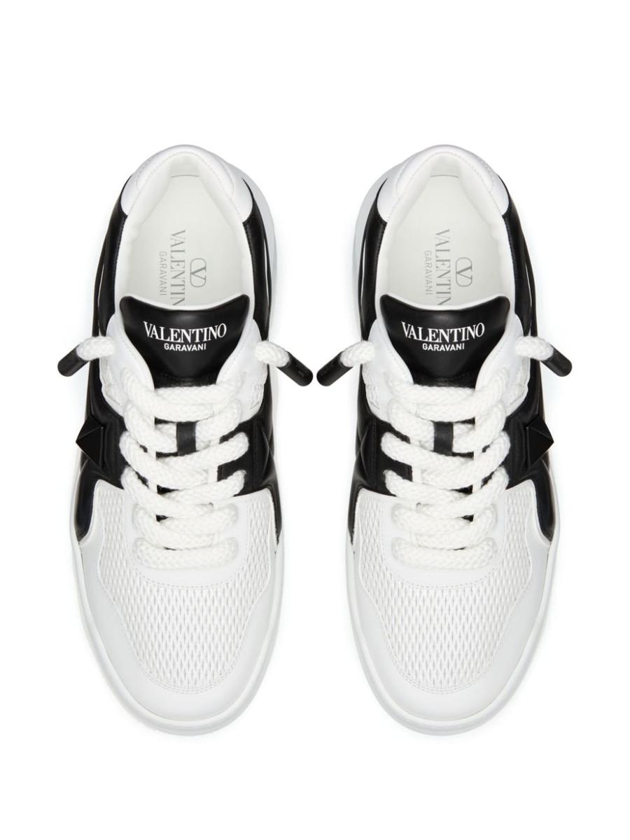Valentino Garavani "One Stud" Leather Sneakers