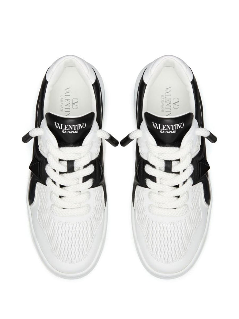 Valentino Garavani "One Stud" Leather Sneakers