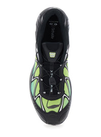 'Xt-Whisper' Black Sneakers With Printed Logo On The Side And Drawstring Closure In Fabric Unisex