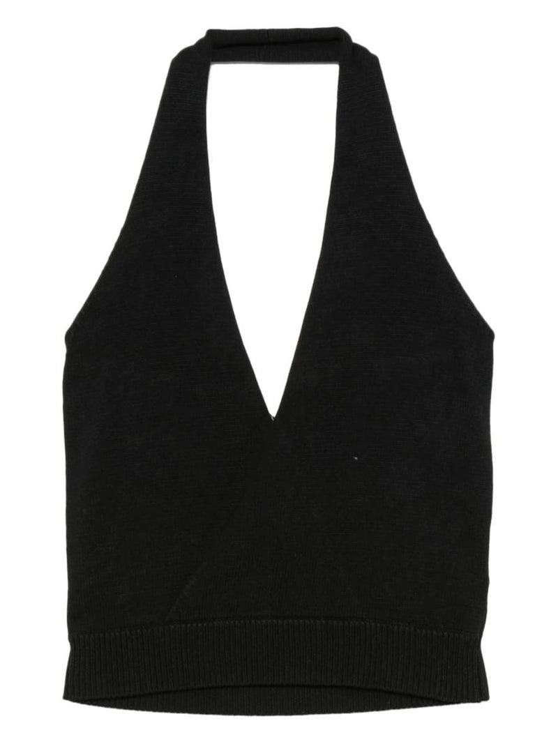 Aya Muse Knit Halter Top Clothing