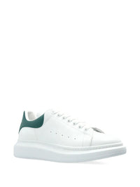 Alexander McQueen Oversized Sneakers In White/Green Shoes