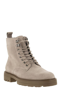 Hogan H673 Suede Boots