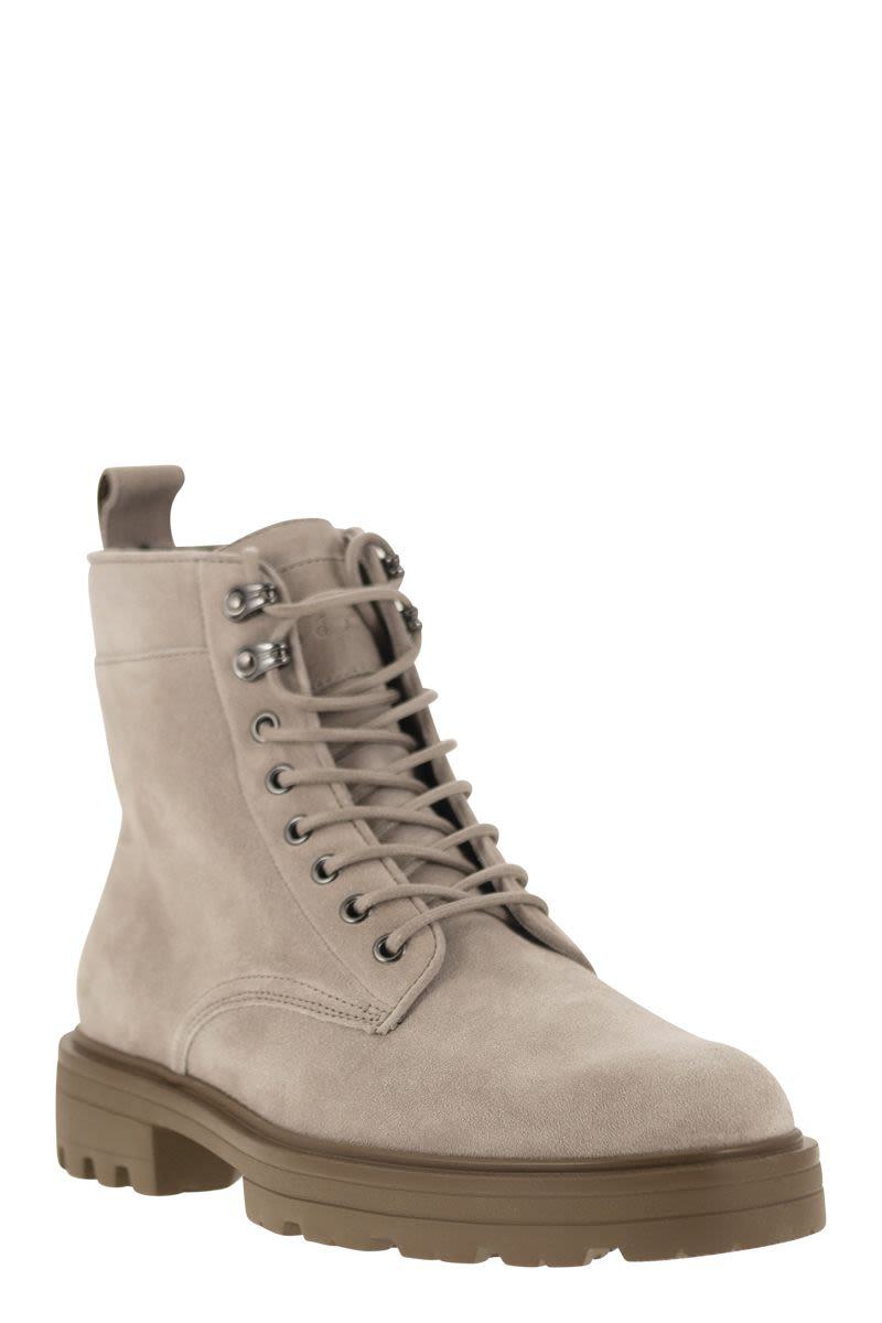 Hogan H673 Suede Boots