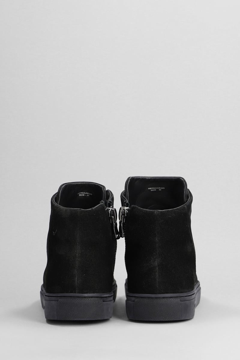 Crime London High Top Minimal Sneakers