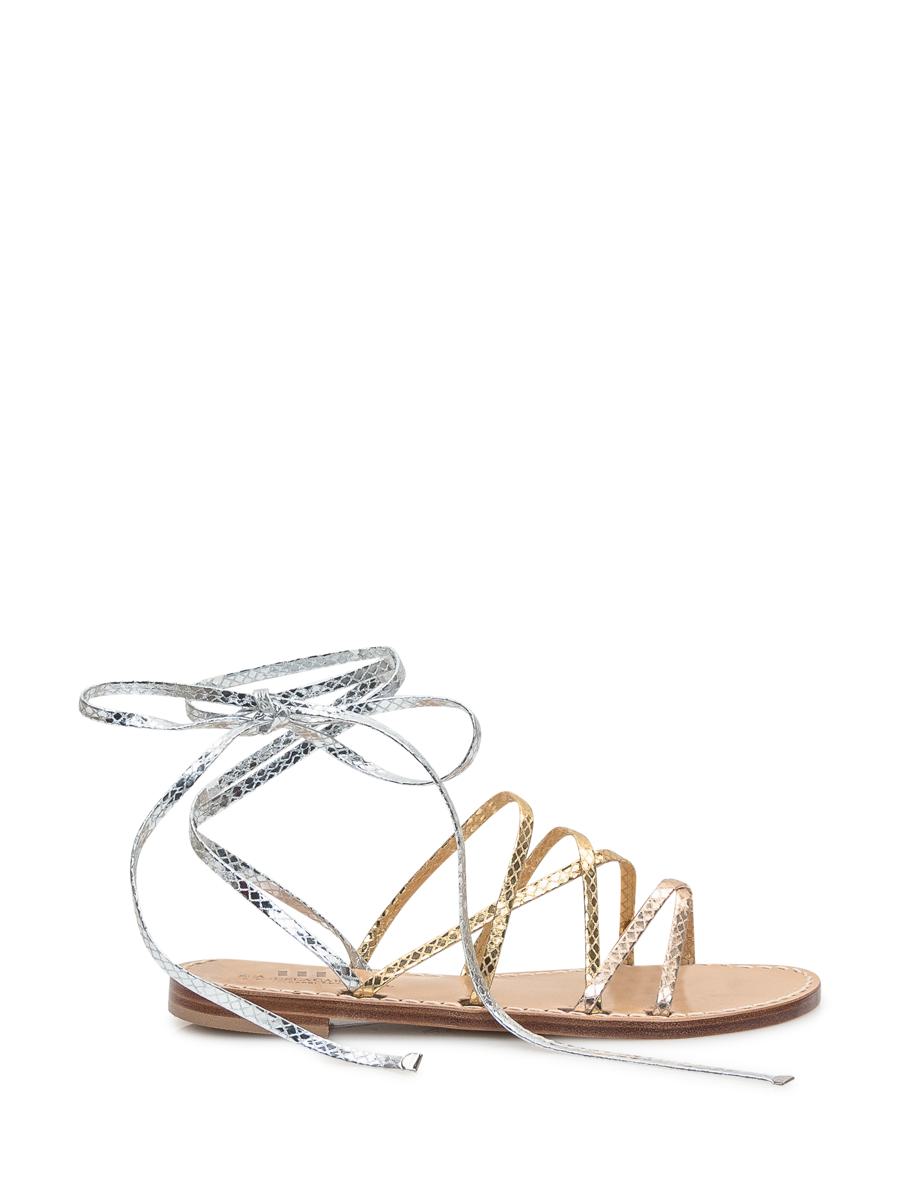 Emanuela Caruso Capri Sandal With Laces
