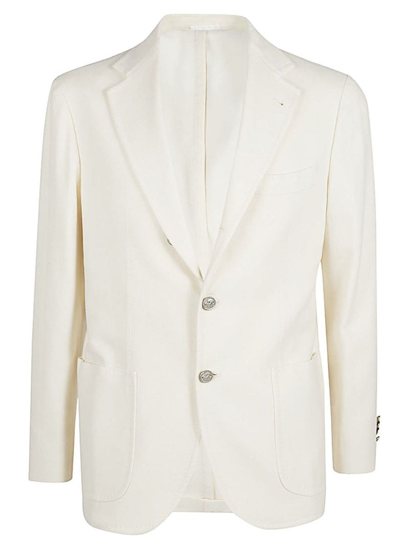 Sartorio Napoli Single-Breasted Wool Jacket