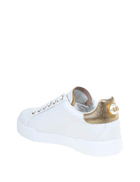 Dolce & Gabbana Sneakers From The Portofino Line In Nappa Leather