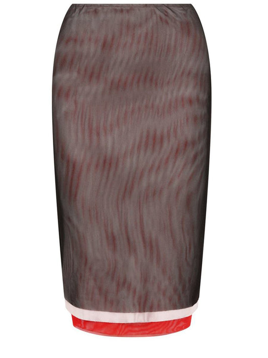 Msgm Midi Pencil Skirt