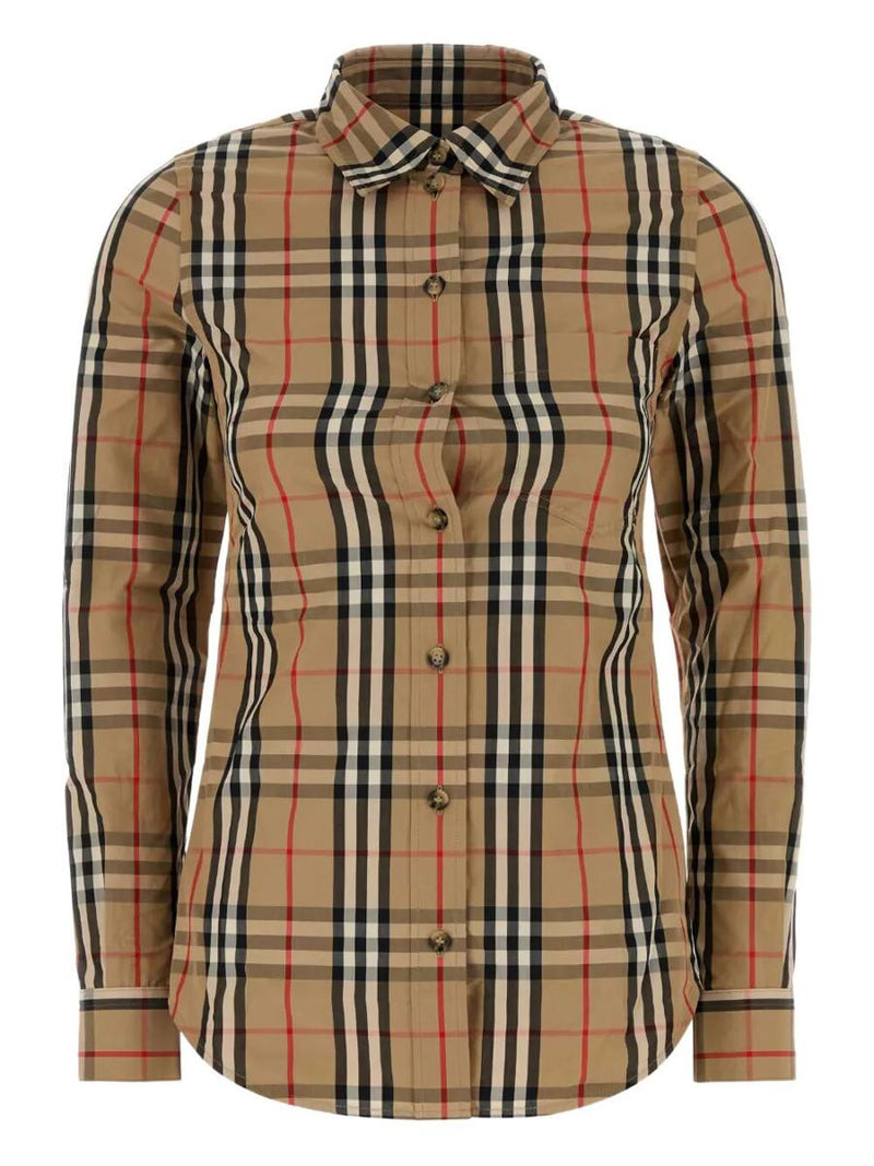 Burberry Lapwing Checked Shirt Clothing