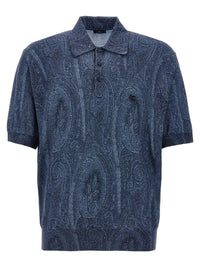 Etro 'Paisley' Polo Shirt