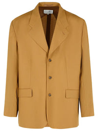 MM6 Maison Margiela Beige Wool Blazer