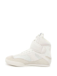 Chloé Mesh And Suede Kick High-Top Sneakers Shoes