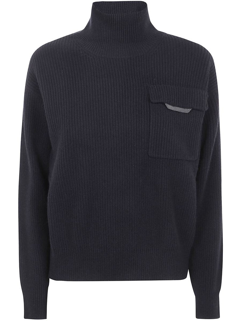 Brunello Cucinelli Cashmere Turtleneck Sweater Clothing