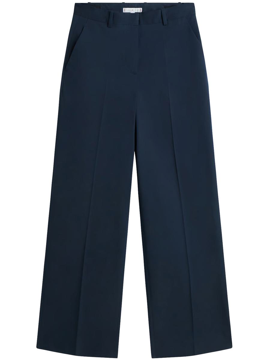 Tommy Hilfiger Cotton Wide Leg Pant Clothing