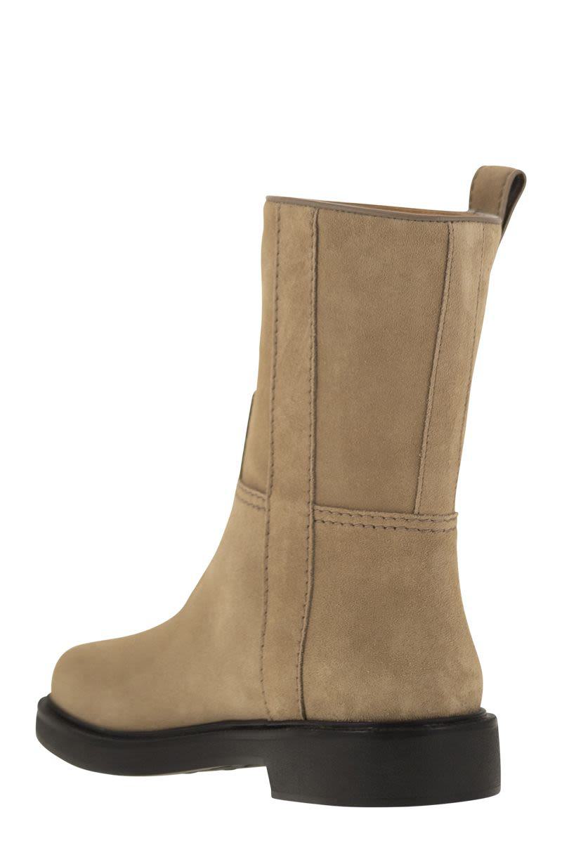 Tod'S Suede Ankle Boot