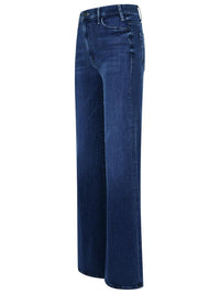 Mother 'The Hustler Roller Sneak' Blue Cotton Jeans