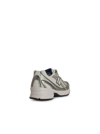 New Balance '740' White Mesh Sneakers