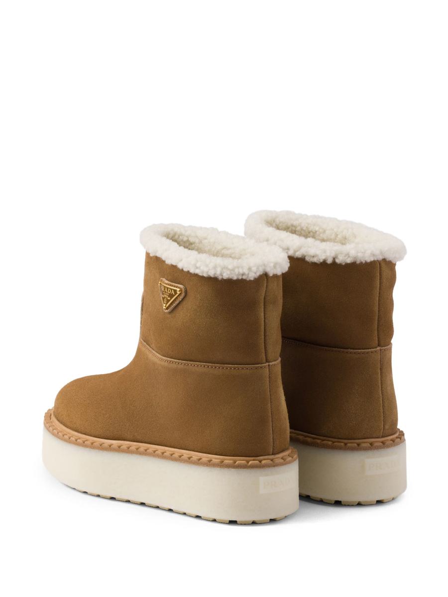 Prada Suede Booties
